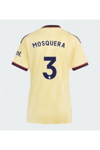 Arsenal Cristhian Mosquera #3 Fotballdrakt Tredje Klær Dame 2026-27 Korte ermer